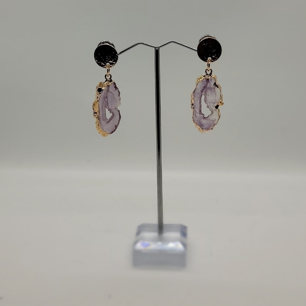 Agate earrings